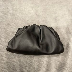 Bottega veneta black mini “the pouch” clutch